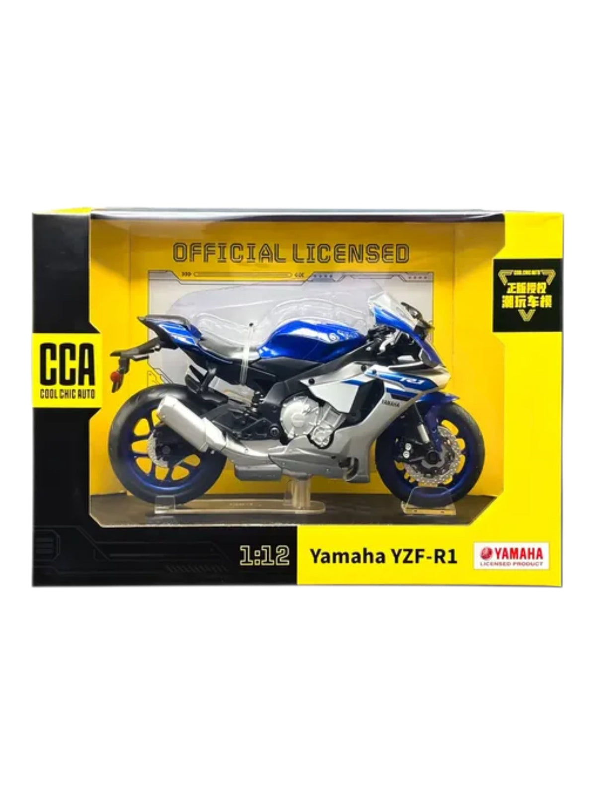 CCA 'Yamaha YZF-R1' imported bike 1:12 Scale