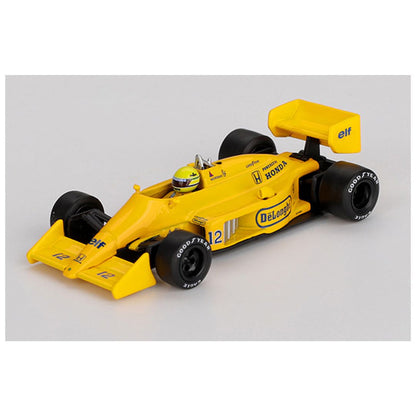 Mini GT Blister #1088: Lotus 99T #12 Ayrton Senna 1987 Monaco Grand Prix Winner Imported 1:64 Scale
