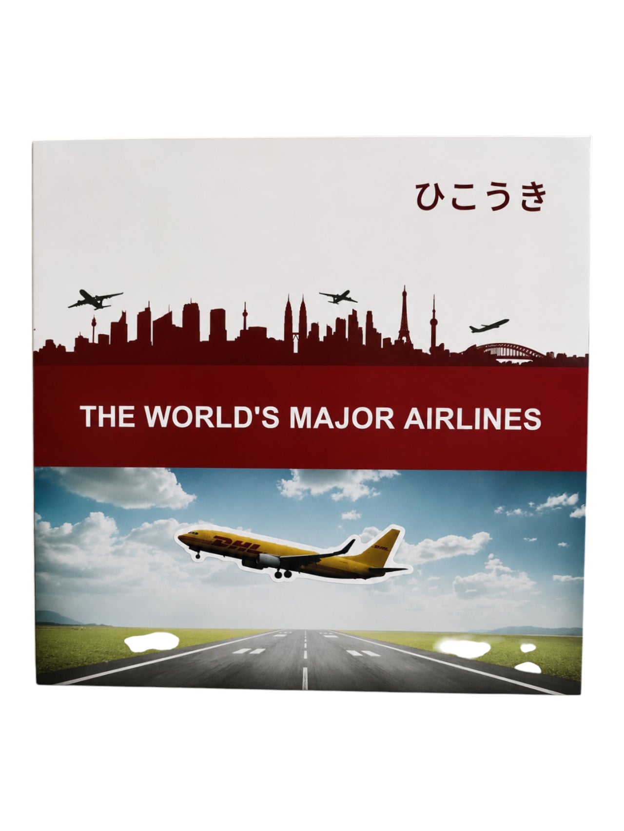 DHL Cargo Aircraft 1/400 Simulation Diecast Boeing 737 800 Diecast & Toy vehicles
