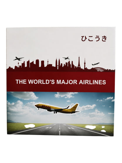 DHL Cargo Aircraft 1/400 Simulation Diecast Boeing 737 800 Diecast & Toy vehicles