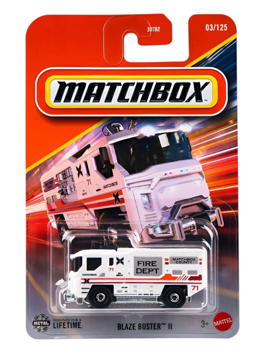 Matchbox Blaze Buster II Mainline 1:64 Scale