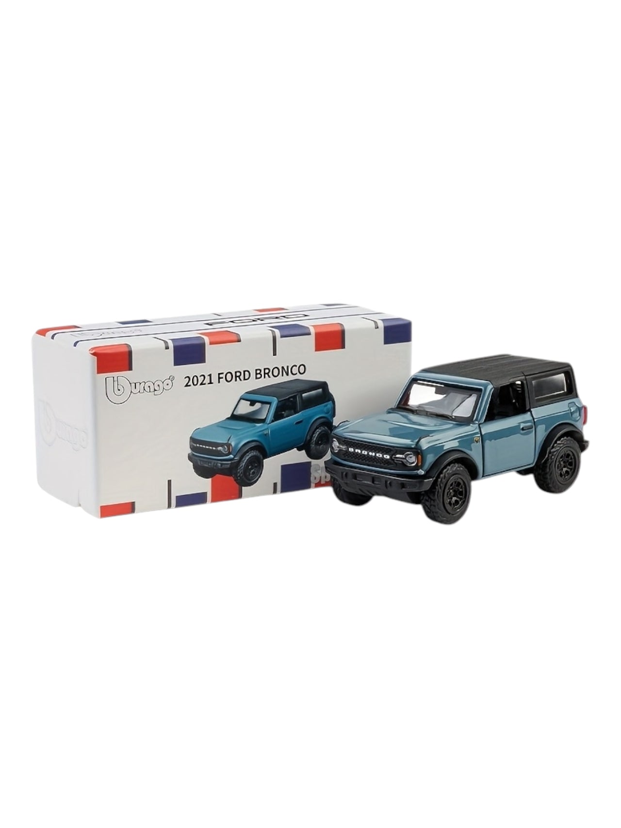 Bburago 2021 Ford bronco 1:64 Scale