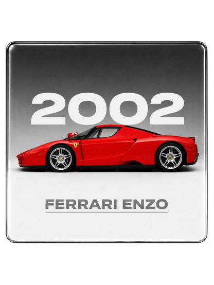 Ferrari Heritage Series Fridge Magnet – Premium Metal Car Magnet | F40, F50, Enzo, LaFerrari, 488 Pista, F80 & 288 GTO Designs