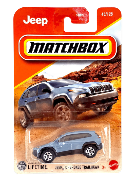 Matchbox Jeep Cherokee Trailhawk Imported Mainline 1:64 Scale