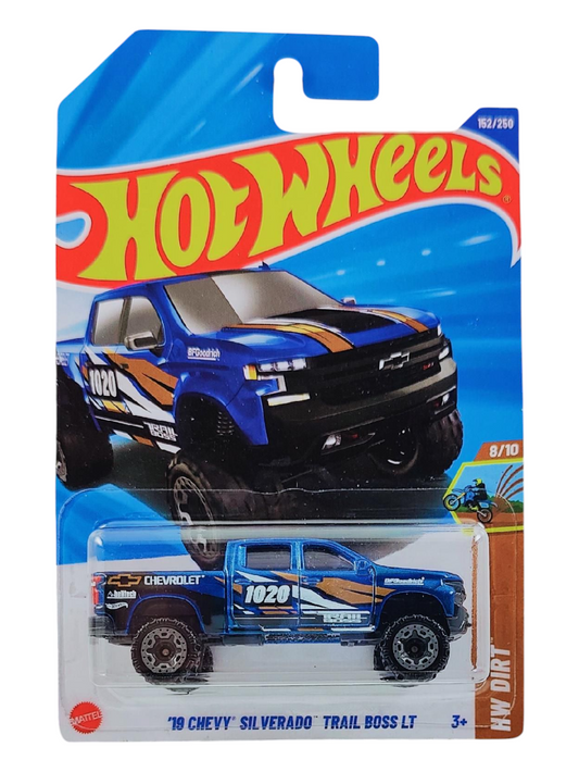HotWheels 19 Chevy Silverado Trail Boss LT Imported Mainline 1:64 Scale
