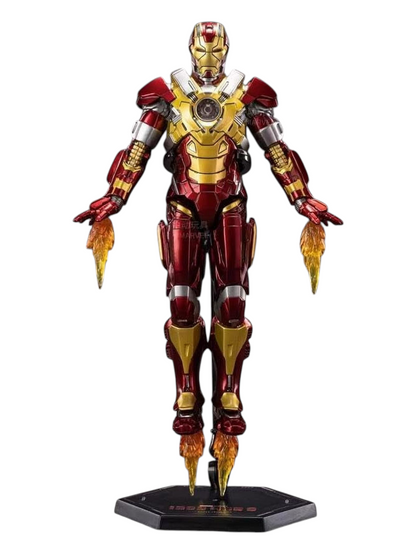 ZD Toys Marvel Studios The Infinity Saga Iron Man 3 MK17 Action Figure 1:10 Scale (Size-7 Inch)