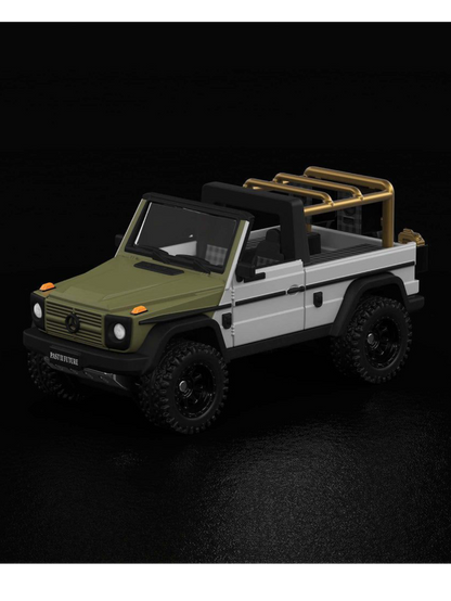HotWheels x Mercedes-Benz Project G-Class Past II Future Designed by Nigo RLC 1:64 Scale (With Acrylic Case)