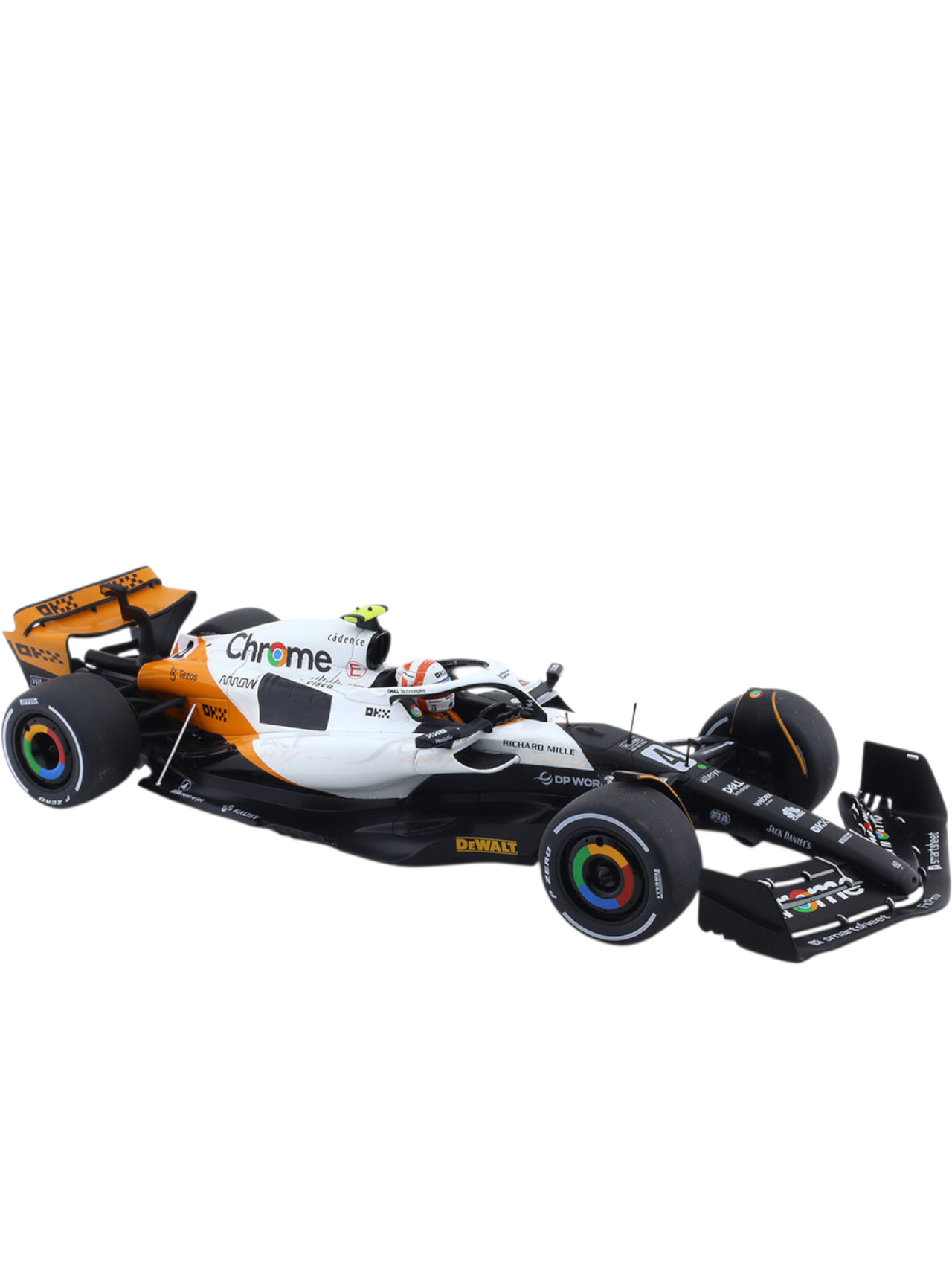 CCA mclaren f1 mcl60 2023 Monaco grand prix Imported 1:24 Scale