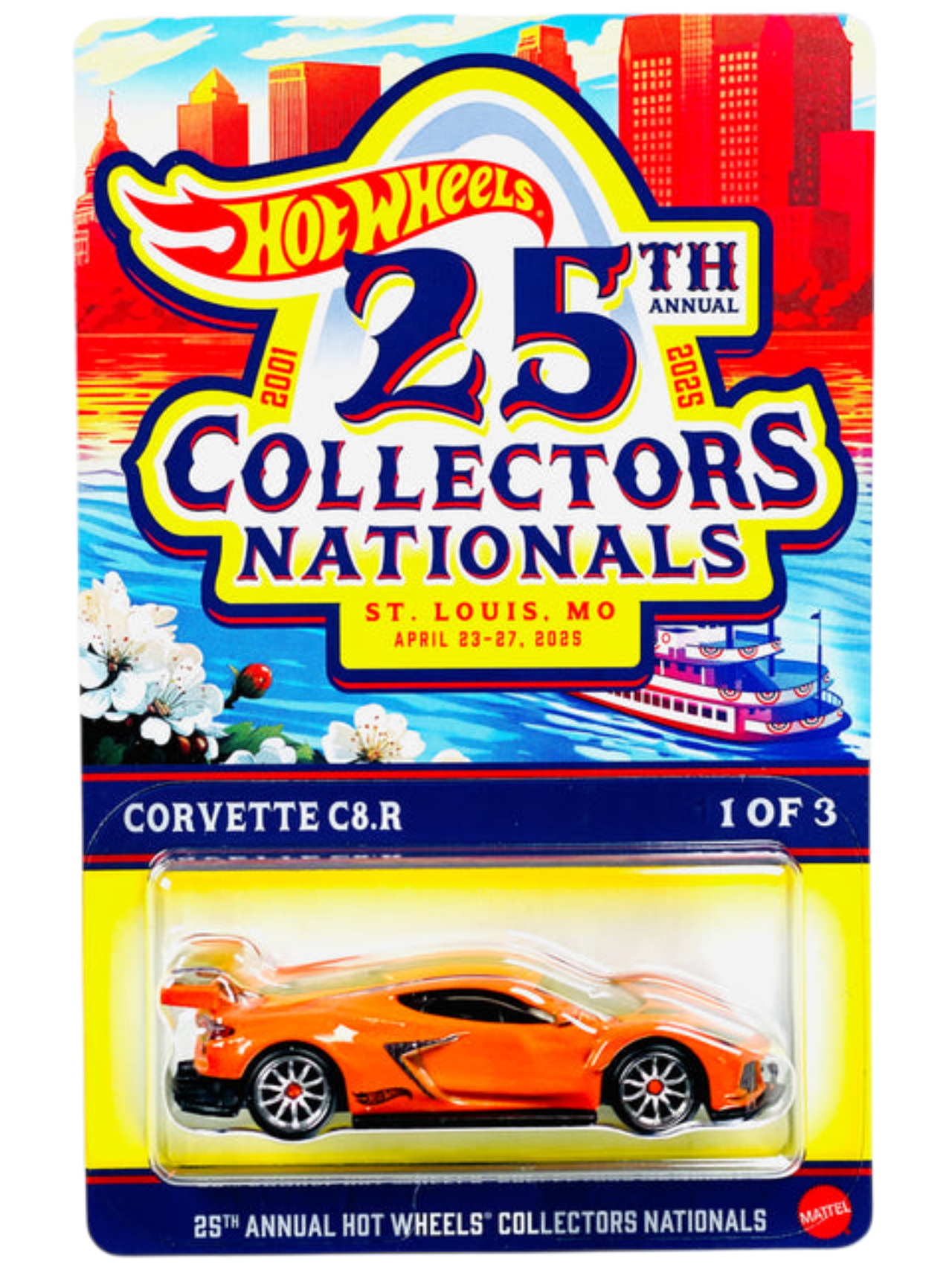 HotWheels RLC 25th Annual Hot Wheels Collectors Nationals Corvette C8.R Imported 1:64 Scale