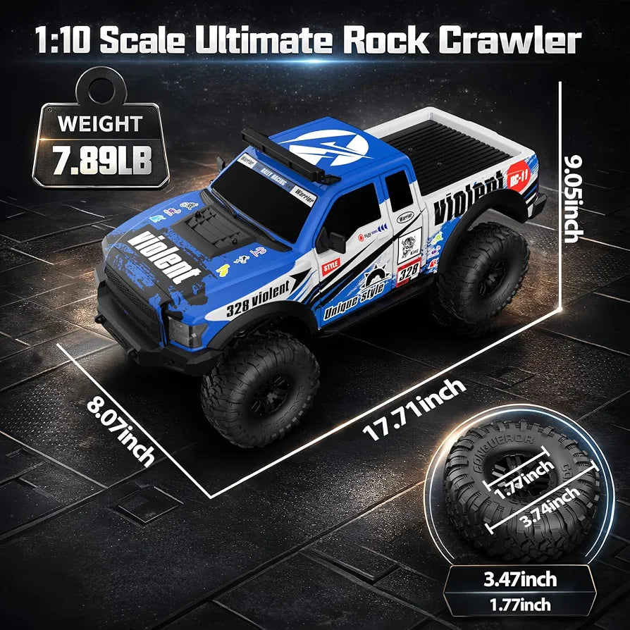 HB Toys Racing Rally Climbing Beast Off Road Remote Control Car 1:10 Scale 4WD Rally Car RTR | Code: HB-ZP1010