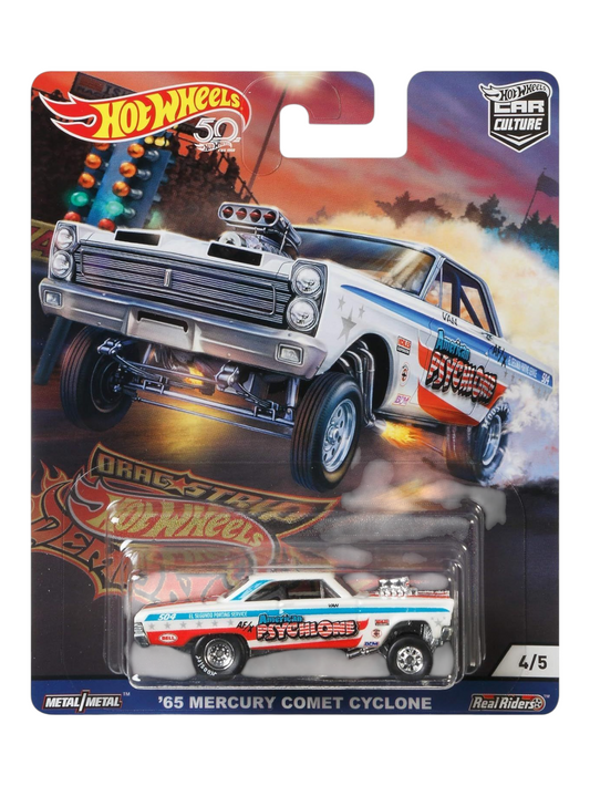 HotWheels Car Culture 65 Mercury Comet Cyclone Imported Premium 1:64 Scale