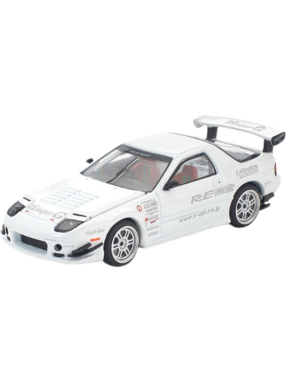 Pop Race #260: Mazda RX7 FC3S Re-Amemiya - White 1:64 Scale