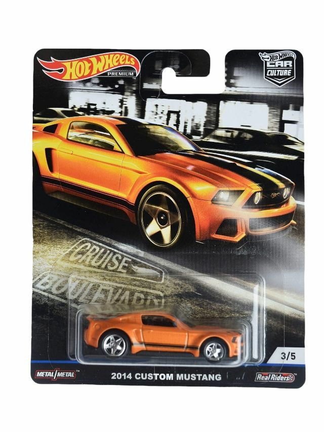 HotWheels 2014 Ford Mustang Imported Premium 1:64 Scale