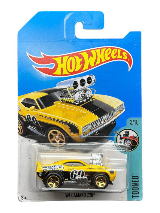 HotWheels 69 Camaro Z28 Imported Mainline 1:64 Scale