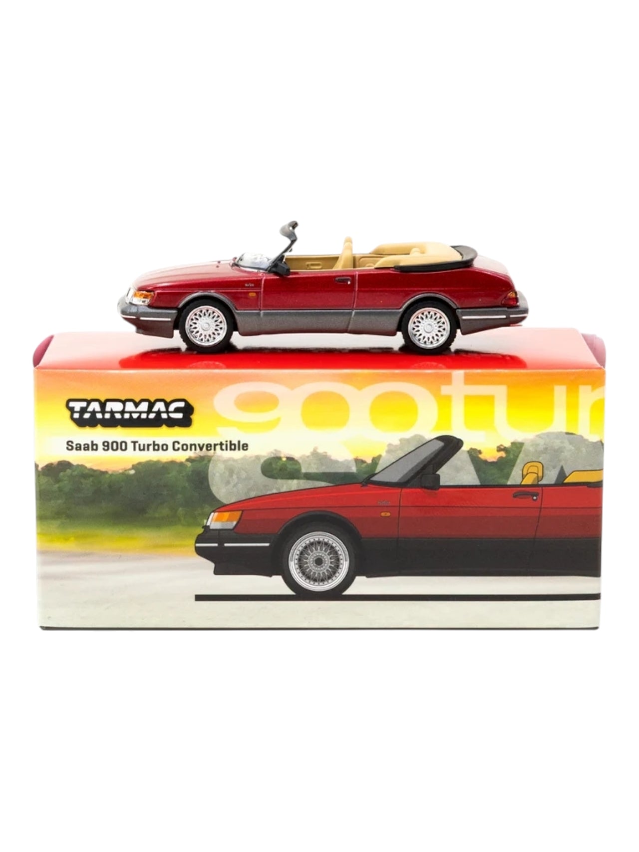 Tarmac works saab 900turbo conyertible scale 1:64