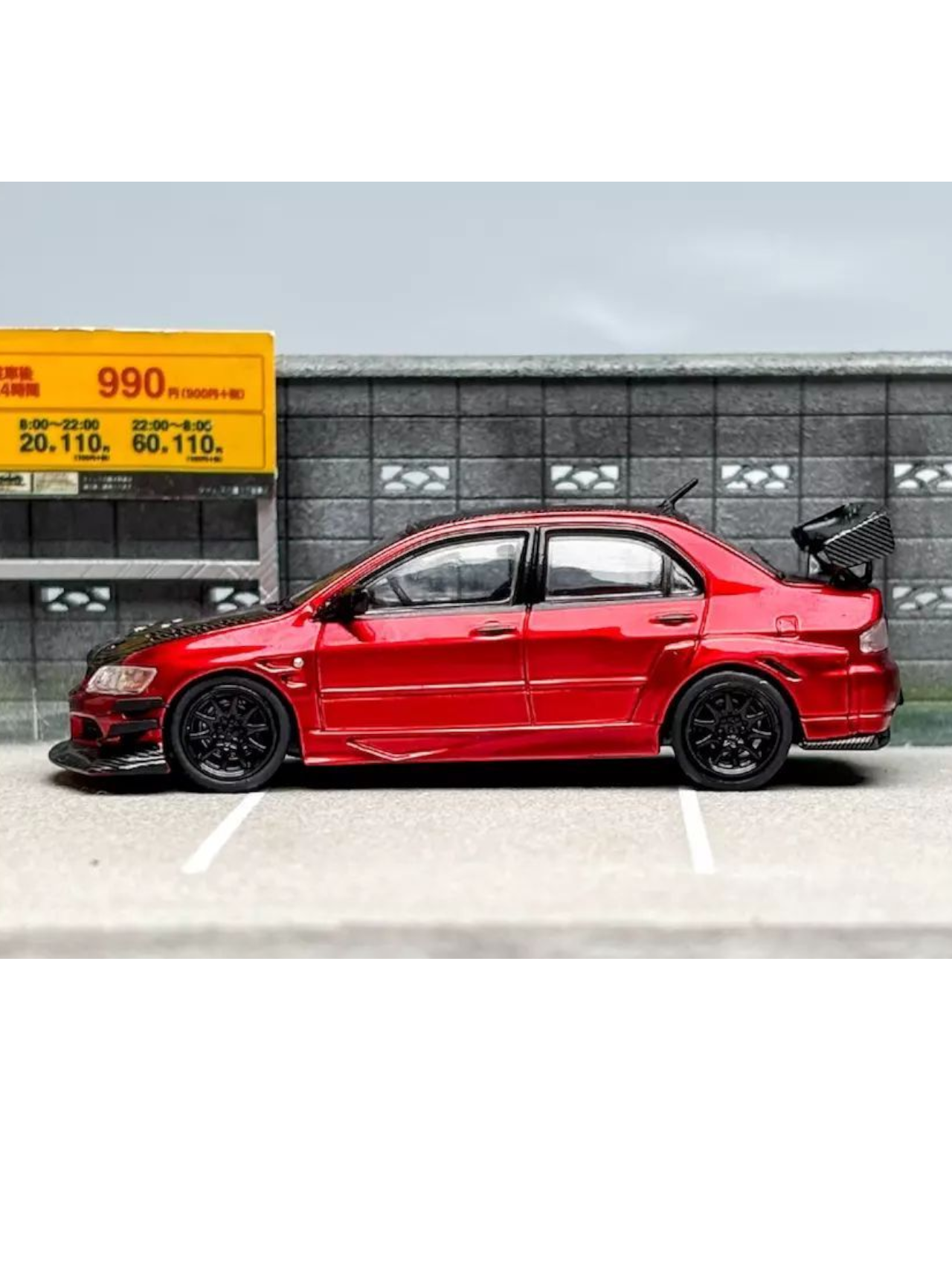 CM Model Mitsubishi Lancer Evolution IX Premium Diecast 1:64 Scale (With Acrylic Case)