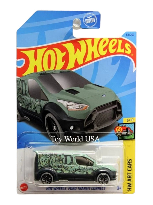 Hotwheels hot wheels ford transit connect imported mainline 1:64 Scale HKK18-N7C5