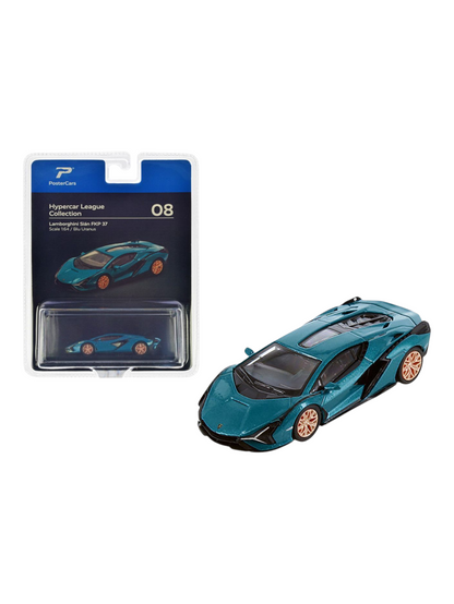 PosterCars Hypercar League Collection Lamborghini Sian FKP 37 1:64 Scale