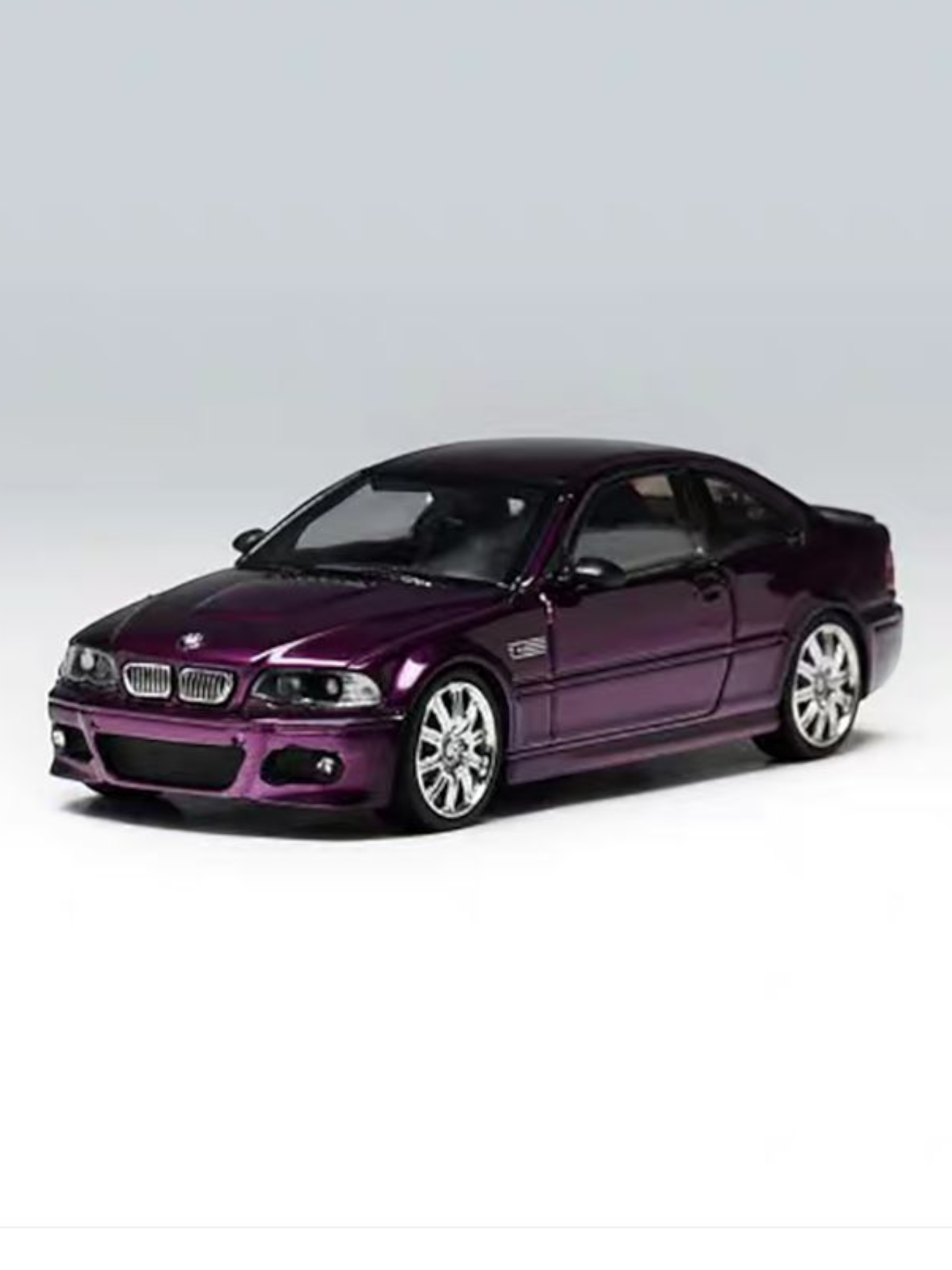 Street Weapon Stance Hunters x High Rev Series BMW E46 M3 Limited Edition 1 of 299 Premium Diecast 1:64 Scale (With Acrylic Case)