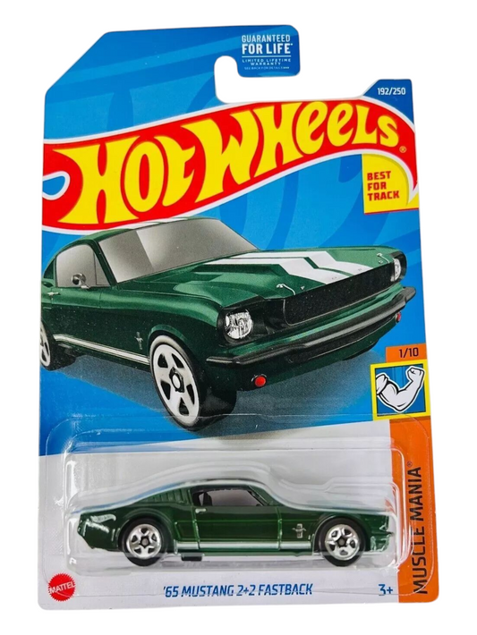HotWheels 65 Mustang 2+2 Fastback Imported Mainline 1:64 Scale