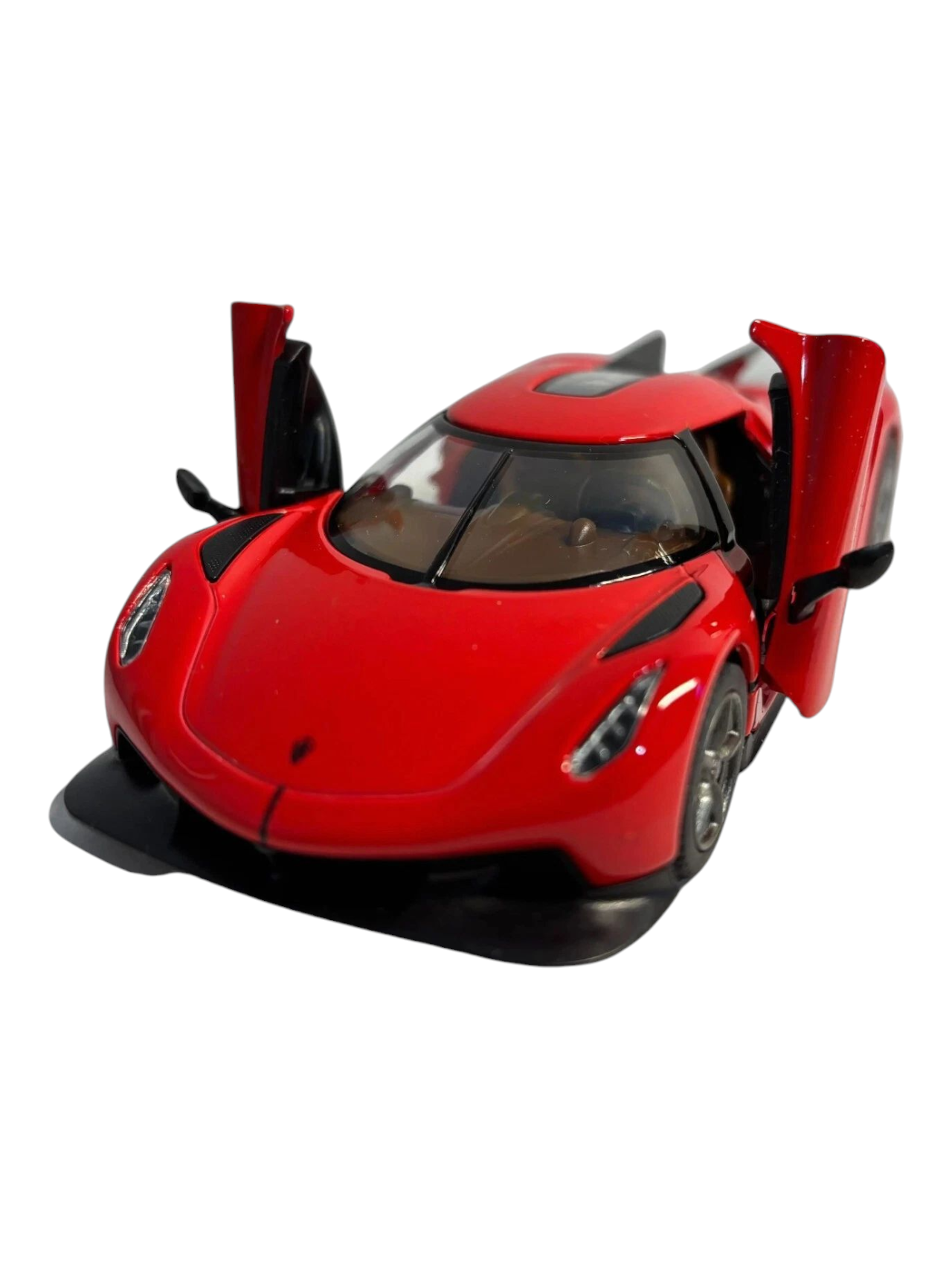 Kinsmart Koenigsegg Jesko Absolut 1:36 Scale (Diecast Metal,Pull Back Action,Openable Doors)