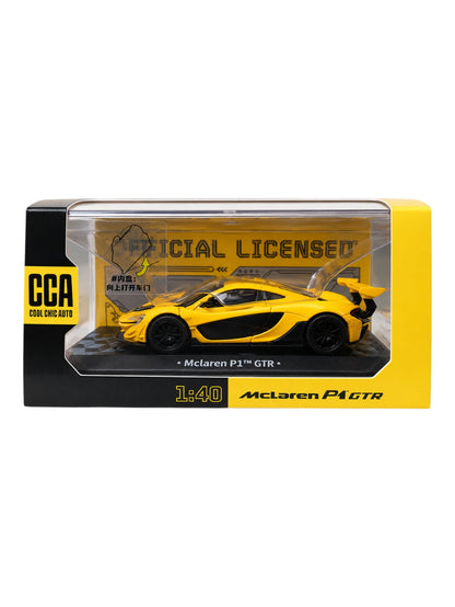 CCA 'Mclaren P1 GTR 1:40 Scale Official Licensed Product (With Acrylic Case)