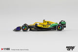 Mini GT No.1165 McLaren MCL38 #81 Oscar Piastri 2024 F1 Monaco GP 2nd Place 1:64 Scale  Diecast Model Box/ Blister