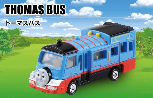 Takara Tomy Dream Tomica No. 156 Thomas Bus | Thomas & Friends Diecast Mini Bus | Original Japan Collectible