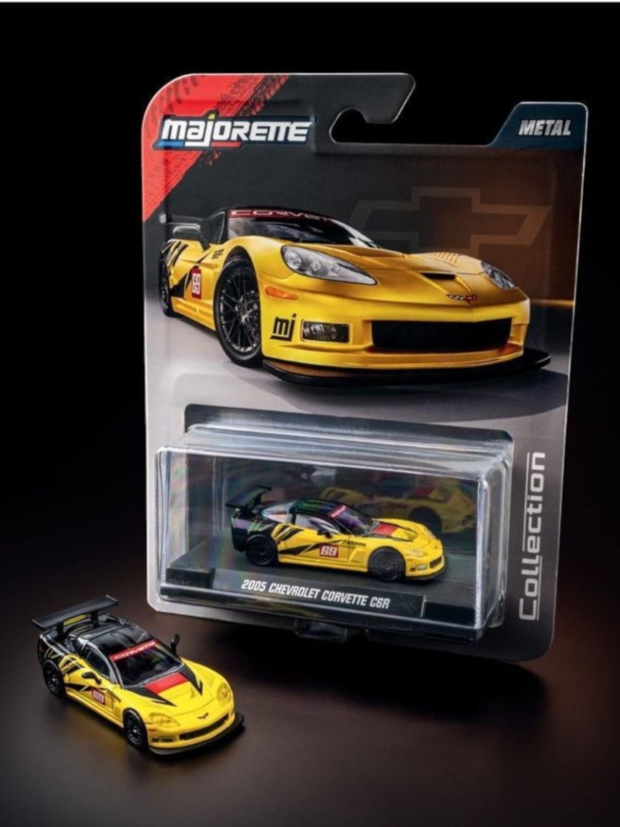 Majorette 2005 chevrolet corvette c6r collection 1:64 Scale