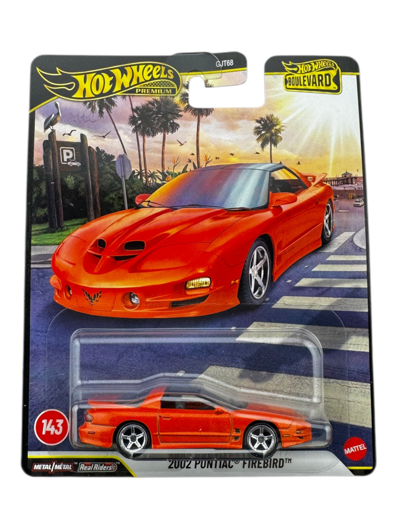 HotWheels 2002 Pontiac Firebird Imported premium 1:64 Scale