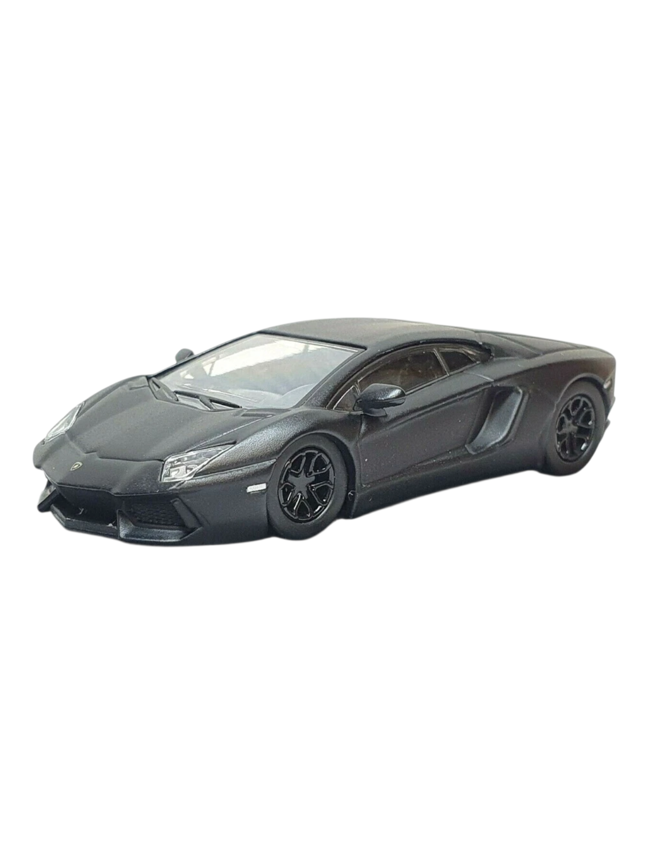 Kyosho LAMBORGHINI AVENTADOR LP 700-4 MATTE BLACK diecast car model 1:64 Scale