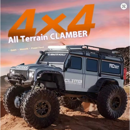HB TOYS Racing Rally Clamber RTR Ready To Run 1:10 Scale 4WD RC Rock Crawler Off Road Car with Shock Absorbers.