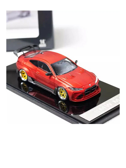 Street Warrior BMW M4 Premium Diecast 1:64 Scale (With Acrylic Case)