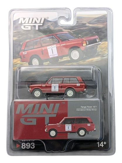 Mini GT Range Rover 1971 (International Hillrally Winner) Code-893 1:64 Scale