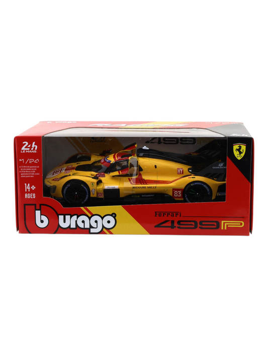 Bburago 'Ferrari 499p 24hLe Mans' Richard Mille Imported 1:24 Scale Diecast Model