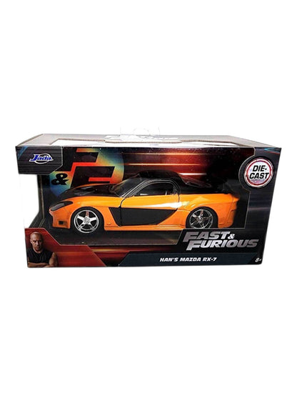 Jada Fast And Furious 'Han's Mazda RX-7 Diecast Model 1:32 Scale
