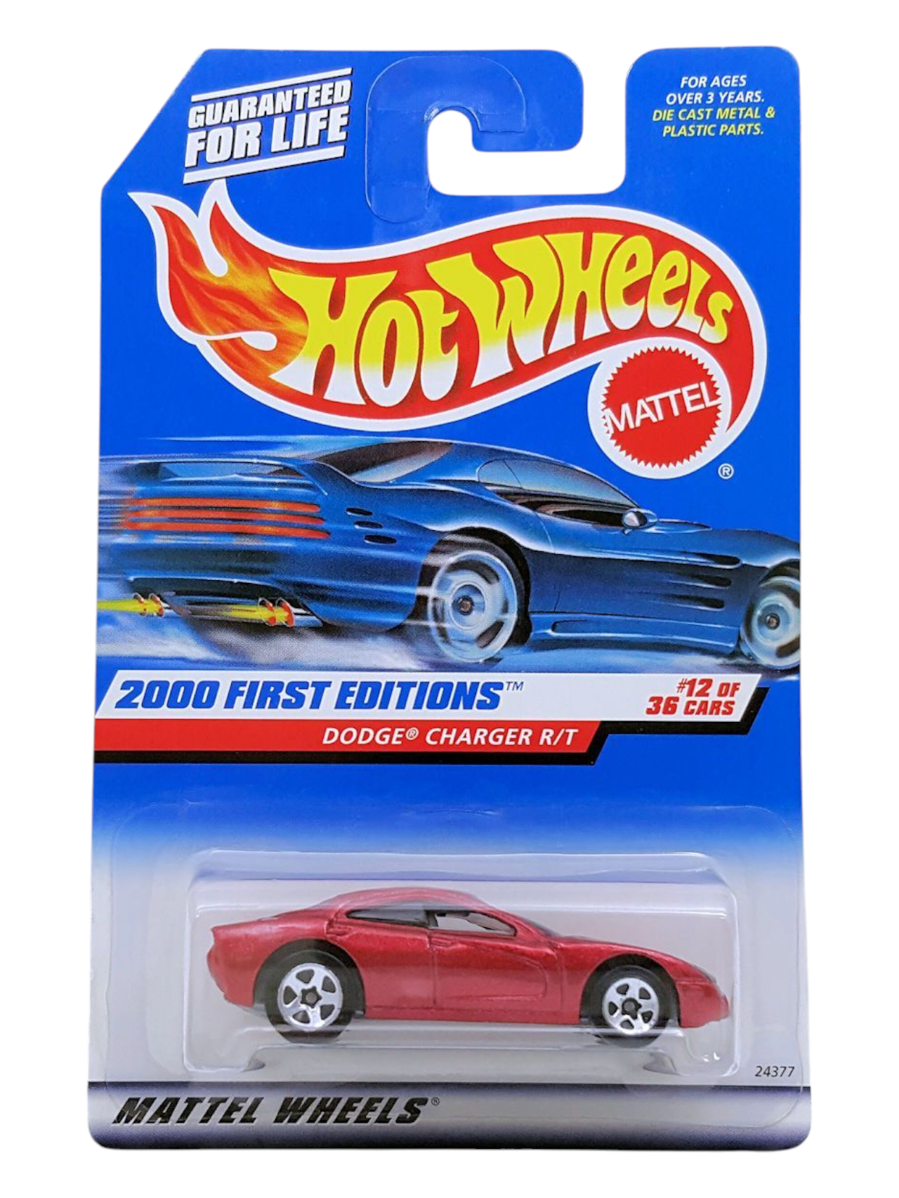 HotWheels 2000 First Editions Dodge Charger R/T Imported Mainline 1:64 Scale
