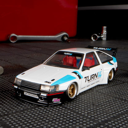 HotWheels Elite 64 Toyota Corolla Levin (AE86) Custom Imported Premium rlc 1:64 Scale (With Protector)