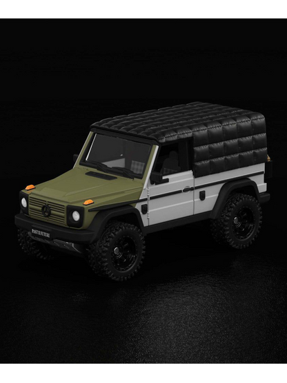 HotWheels x Mercedes-Benz Project G-Class Past II Future Designed by Nigo RLC 1:64 Scale (With Acrylic Case)