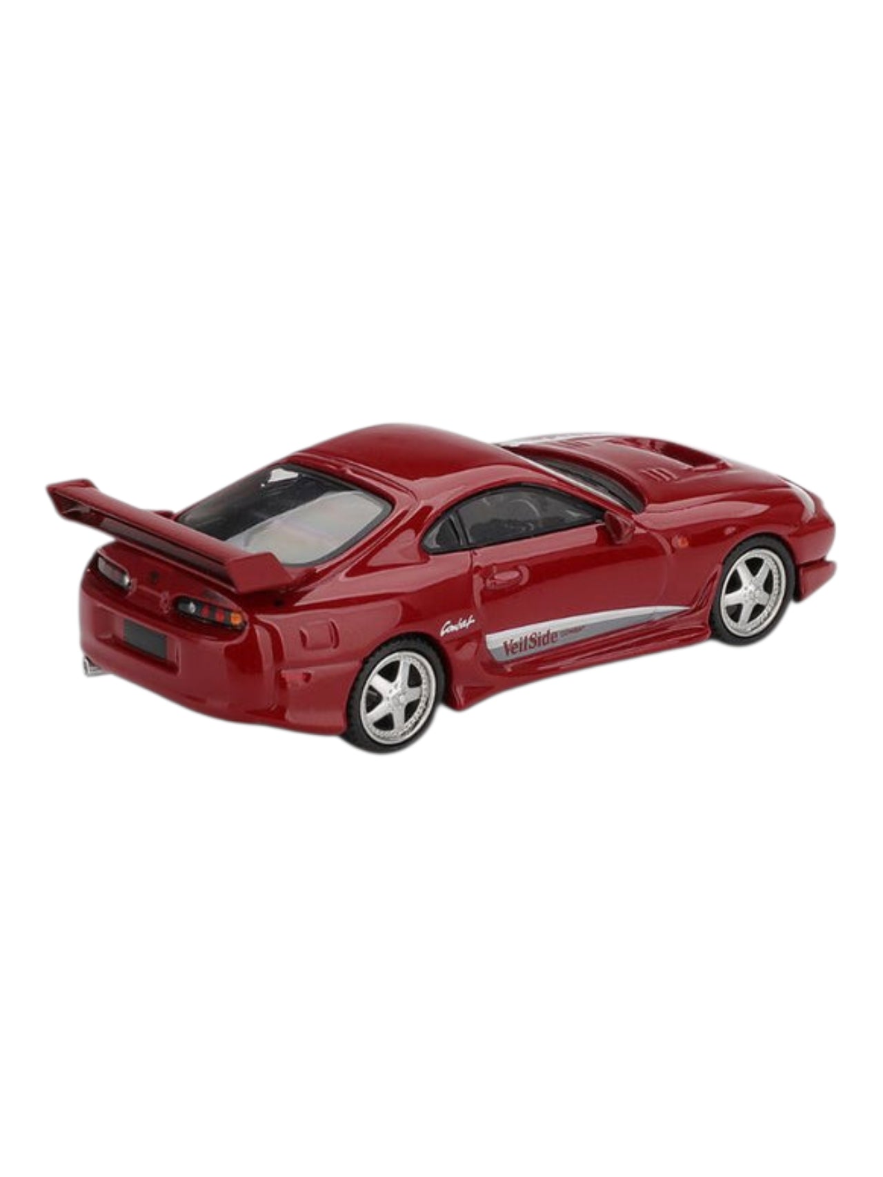 Mini GT Toyota supra Veilside Combat V-I Red ( Code - 1094 ) Imported 1:64 Scale