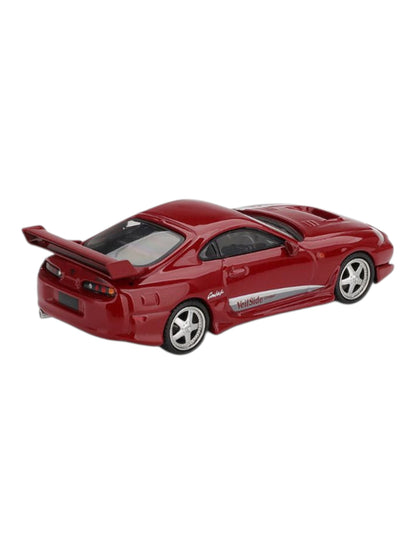 Mini GT Toyota supra Veilside Combat V-I Red ( Code - 1094 ) Imported 1:64 Scale