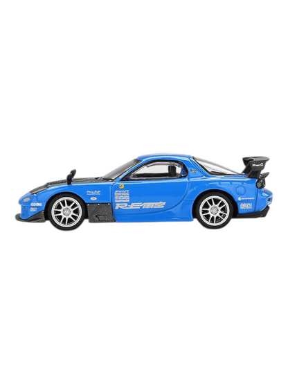 Mini GT Mazda RX-7 RE-Amemiya 20B NA 3ROTOR-7 (Ama-san Go) Code-1046 1:64 Scale