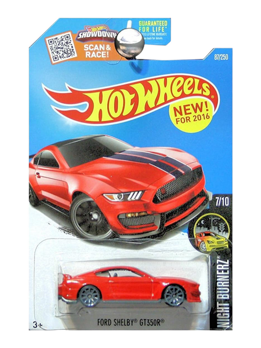 HotWheels Ford Shelby GT350R Imported Mainline 1:64 Scale