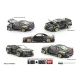 Mini GT Kaido House #222: Nissan Skyline GT-R (R34) Kaido Works GReddy V2 Imported 1:64 Scale