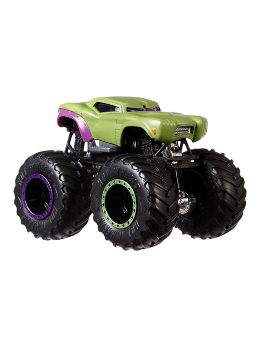 Hotwheels Green Turbo Monster Truck 1:64 Scale