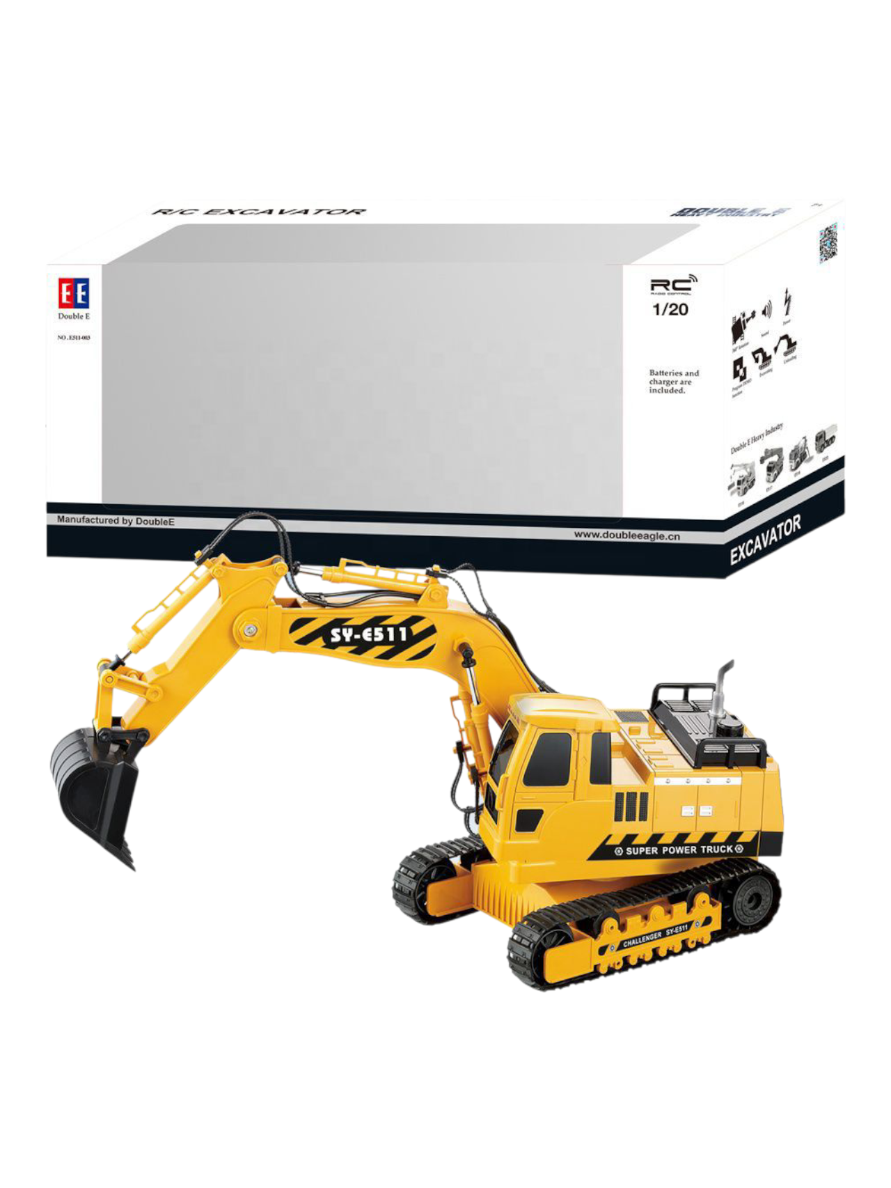 Remote Control (RC) Excavator 1:20 Scale