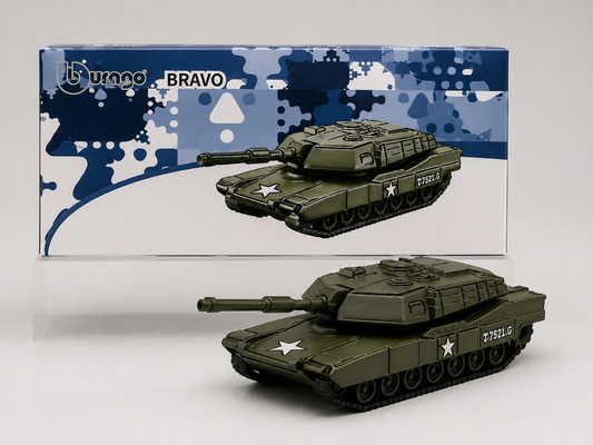 Bburago BRAVO Military Vehicles 1:64 Scale
