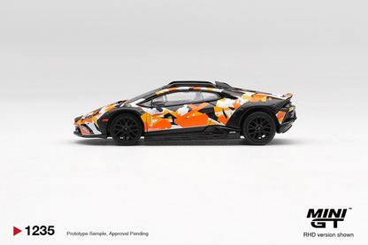 Mini GT - Lamborghini Huracán Sterrato All Terrain Set of 4 – Special Edition Diecast Model 1:64 Scale