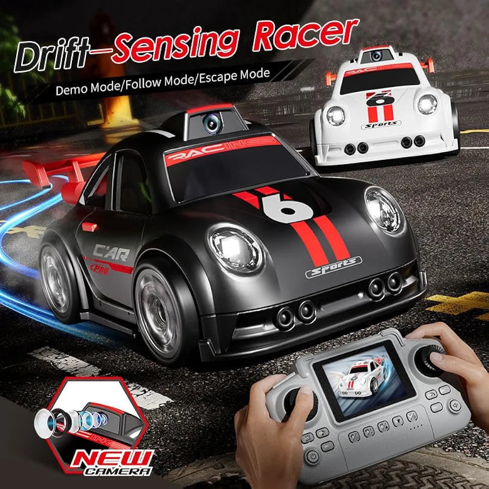 DRIFT RACING CAR C6 Mini Drift Car SeriesMini C6 with LED Lights – High-Speed Compact Drift Car 1:32 Scale