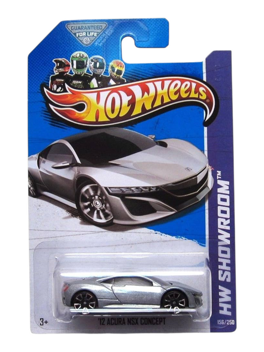 HotWheels 12 Acura NSX Concept Imported mainline 1:64 Scale (Blister Damage)